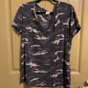 Victoria’s Secret PINK Camo V-Neck